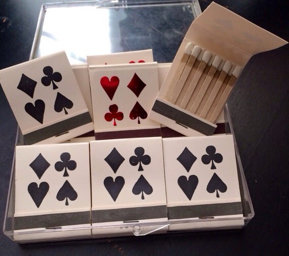Vintage Matches Card Matchbooks Vintage Bar ware Mid century