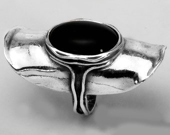 onyx wedding ring