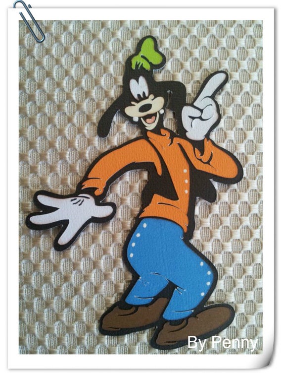 Cricut Die Cuts Disney Goofy by PennyCrafters on Etsy