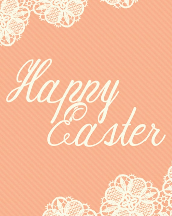 Easter Printable Art - Happy Easter