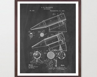 Beekeeping - Beekeeping Patent - Bee Smoker - Bee Smoker Patent - Bee Hive poster - Gardening Poster - Garden Art - Apiarist - Beekeeper