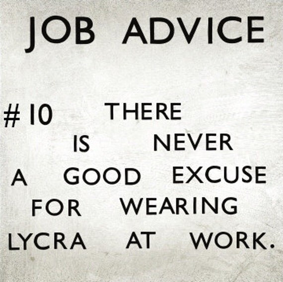 Funny work / new job card