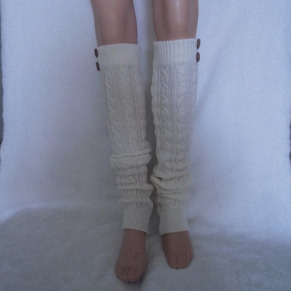 Leg warmers knit legwarmers womens leg warmers boots by WoolSister
