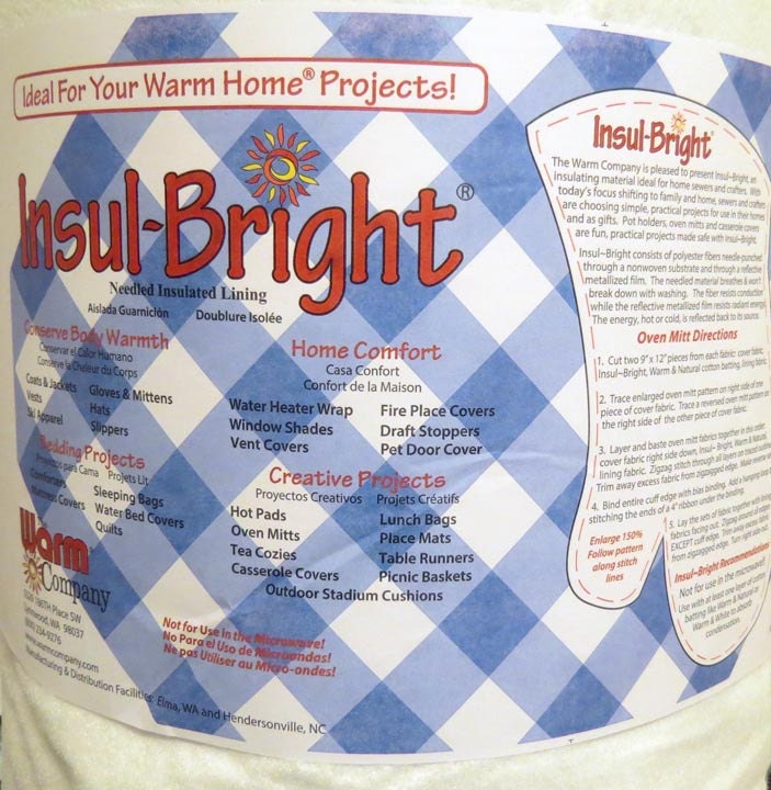 InsulBright Insulated Batting 18 x 45 MPN 6340