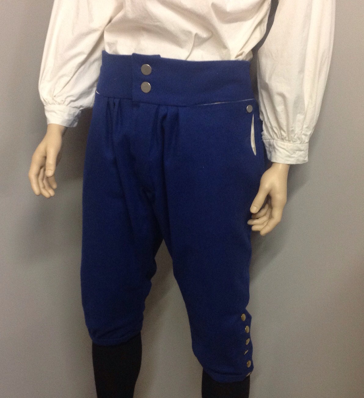 Mid 18th century French Marine Breeches by ColonialClothiers