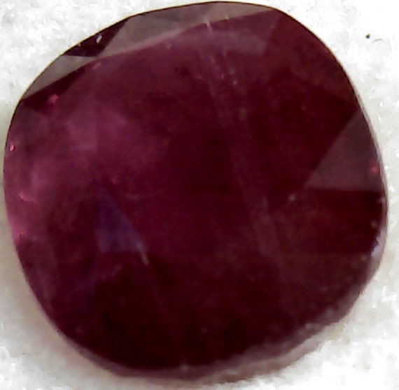 Beautiful 5.11ct Lead Glass Filled Ruby Oval by RIRockHoundsEtc