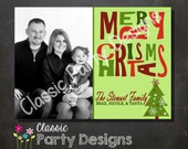 Holiday Greeting Card - Digital Printable File DIY Il_170x135