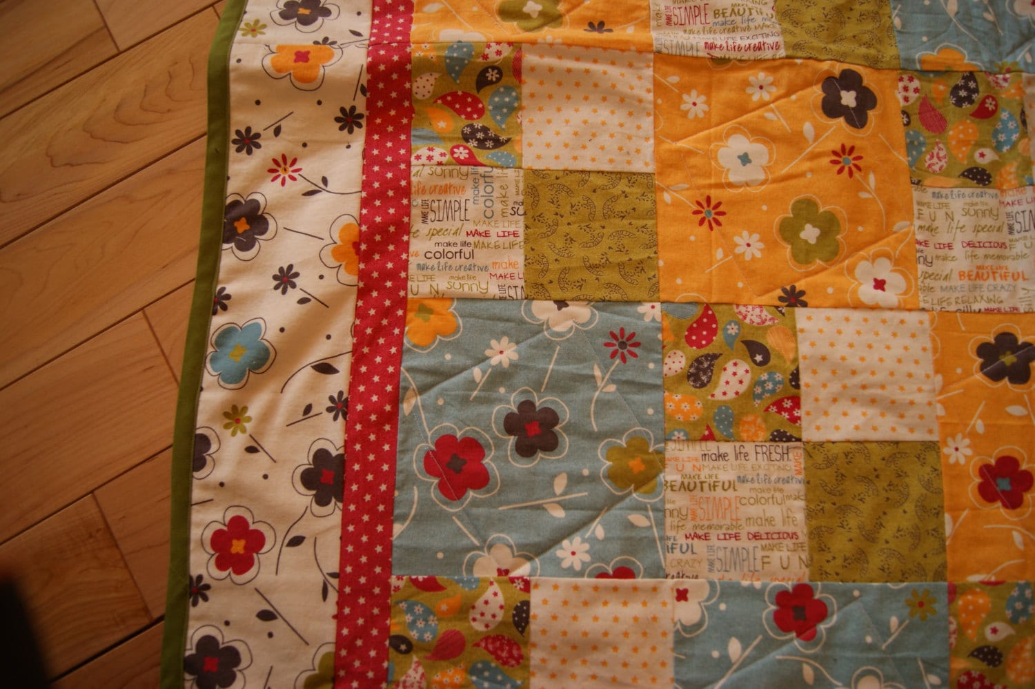 100 Cotton Lap Quilt