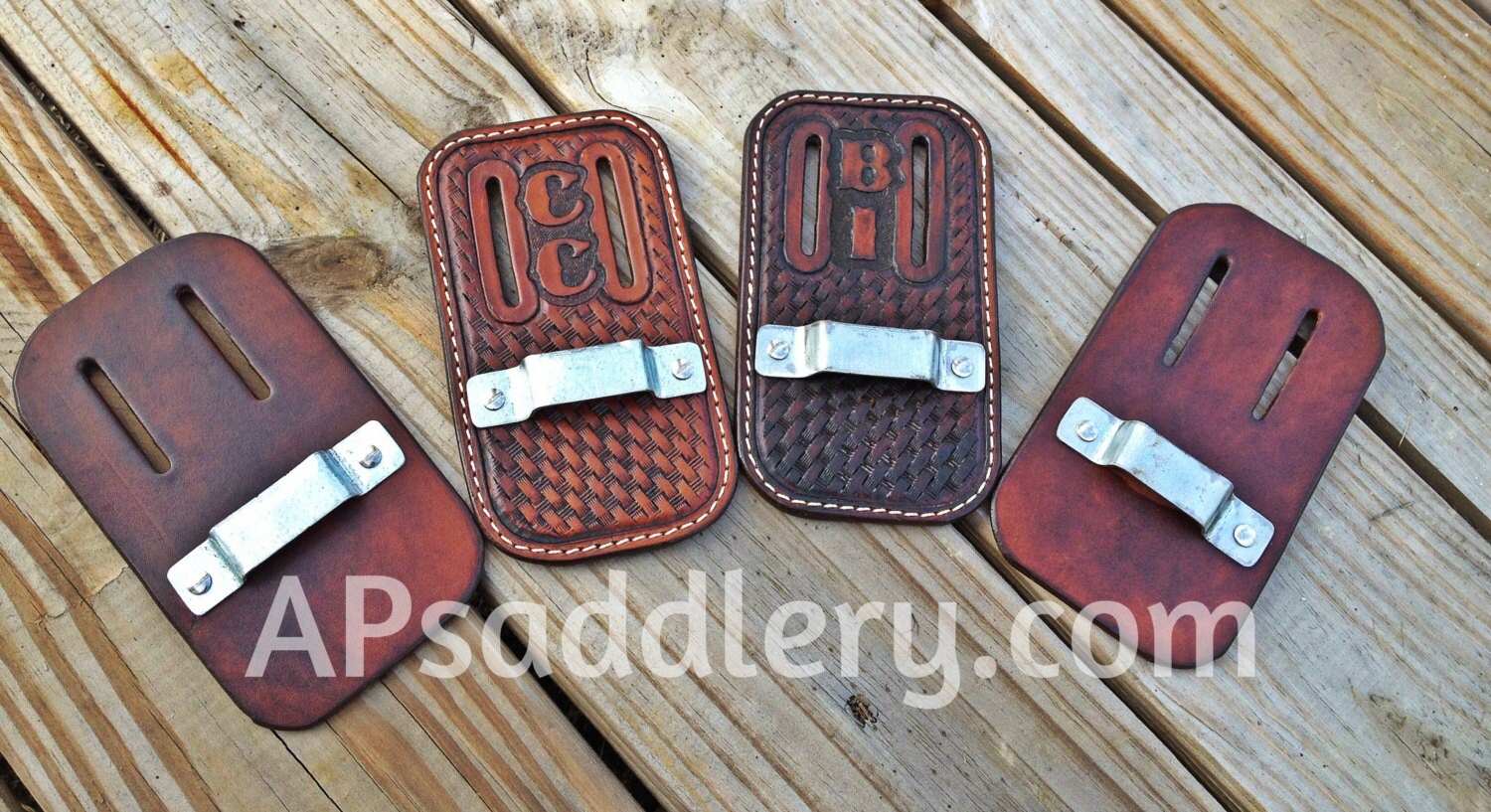Custom Leather Tape Measure Holder Handmade by APSaddlery on Etsy