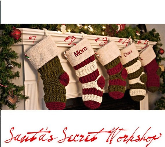 Items similar to Personalized Christmas Stockings on Etsy