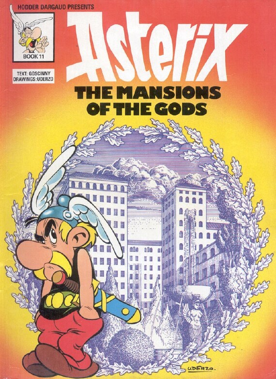 Items Similar To Asterix The Mansions Of The Gods Album 17 No Comic Paper Book Only Pdf File