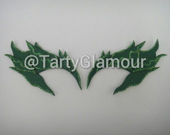 Poison Ivy Eyebrows, Poison Ivy Eye Mask, Mask, Eyebrows, Cosplay, Poison Ivy Costume, Comic Con, Halloween, Fairy, Faerie, Elf
