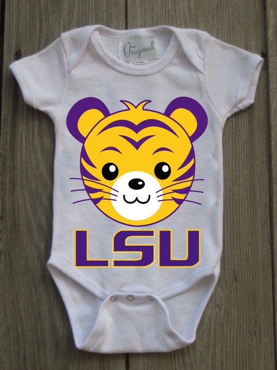 LSU Tigers Bodysuit for Baby Boy
