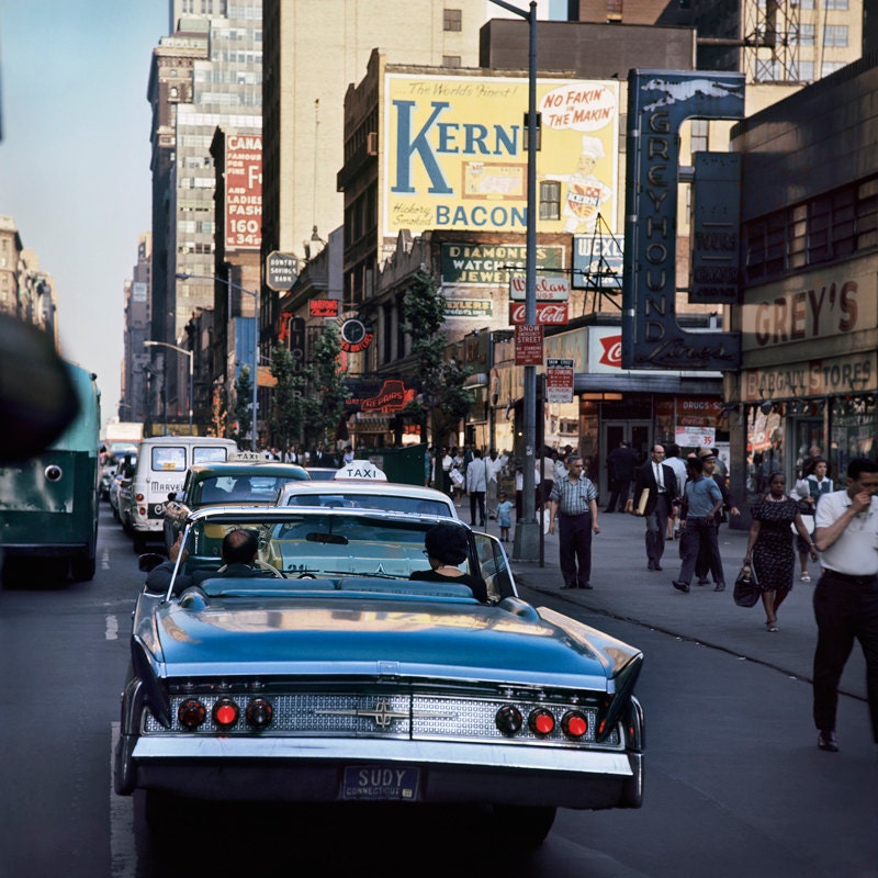 NYC 1963 1964 Manhattan Diamond District West 47th Street 5th