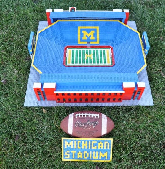 Michigan Stadium, Brick model