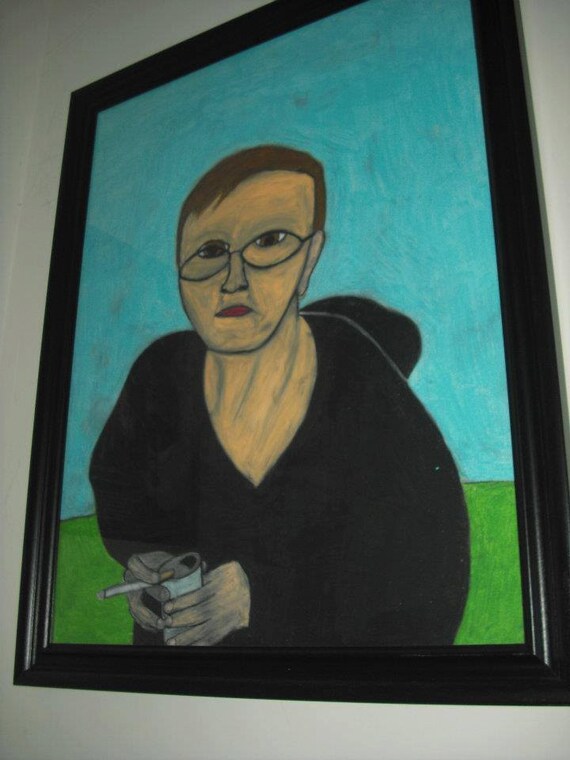 Items similar to portrait of Maggie on Etsy