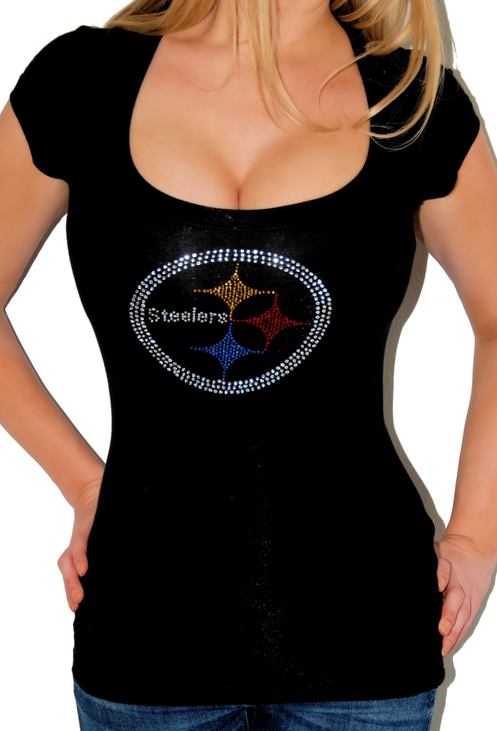 steelers rhinestone shirt