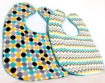 Red - Handmade Cotton Baby Bib 07