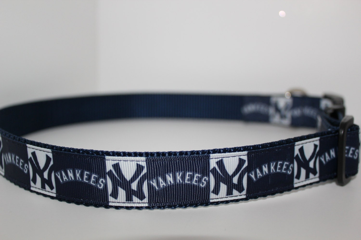 New York Yankees Dog Collar/ MLB Collar/ 1 inch Adjustable Dog