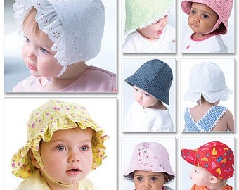 OUT of PRINT McCall's Pattern M4478 Infant's Hats