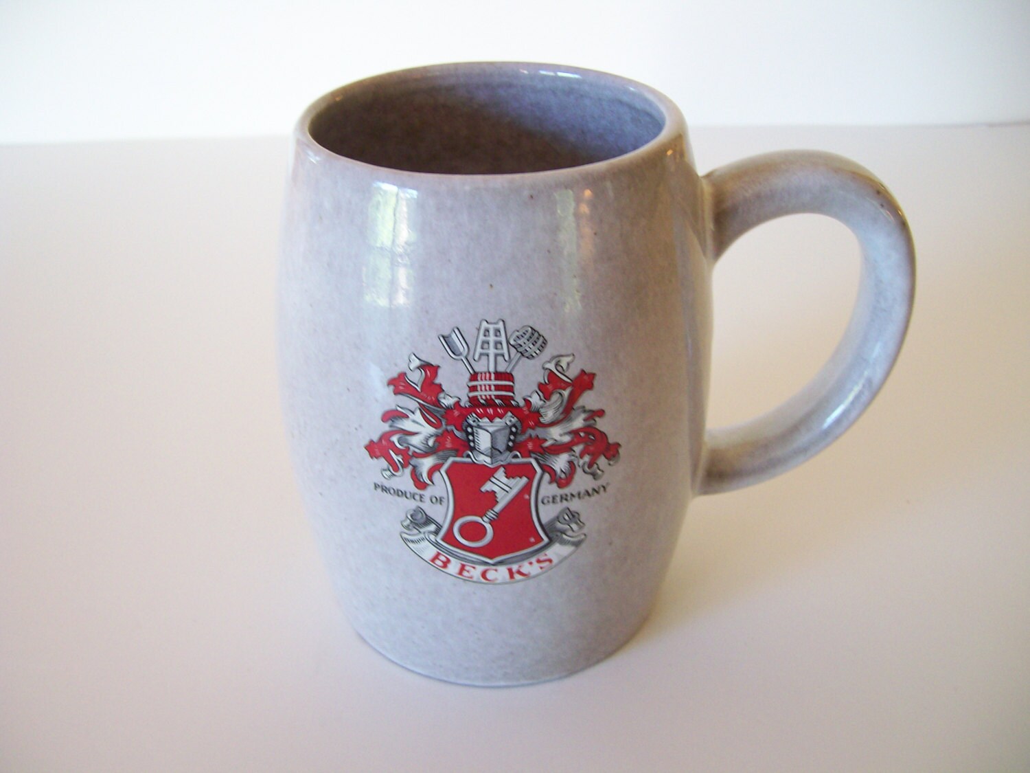 becks beer mug