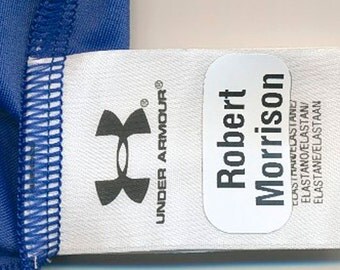Stick On Clothing Name Labels (30, 60, 90 or 120)