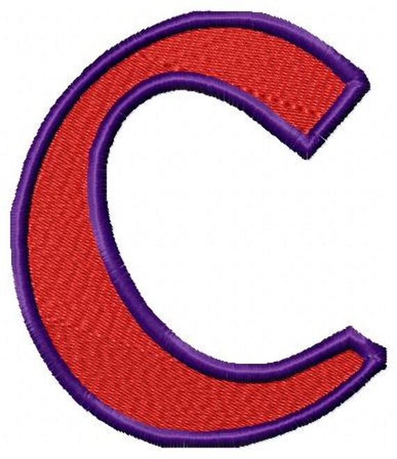 Clemson University Embroidery Logo by 2DogsDesigns on Etsy