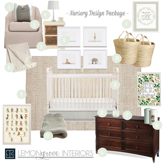 Custom Interior Design Services for Nursery Complete Design