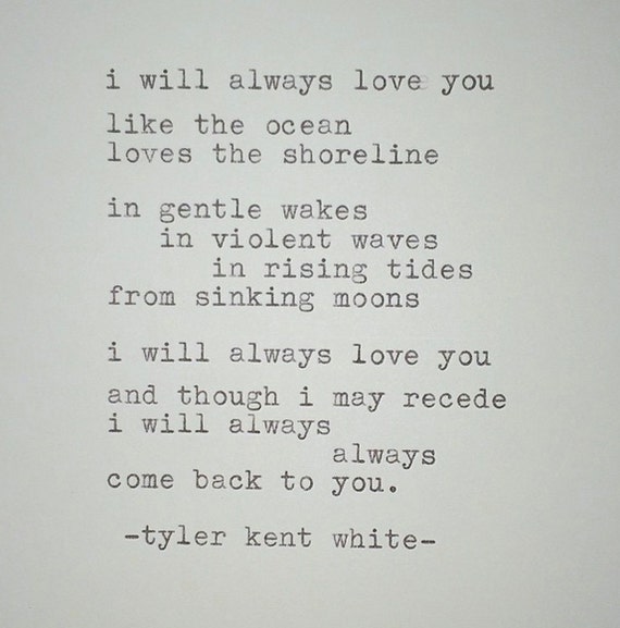 Items similar to You are an ocean, a sea Poem on Etsy