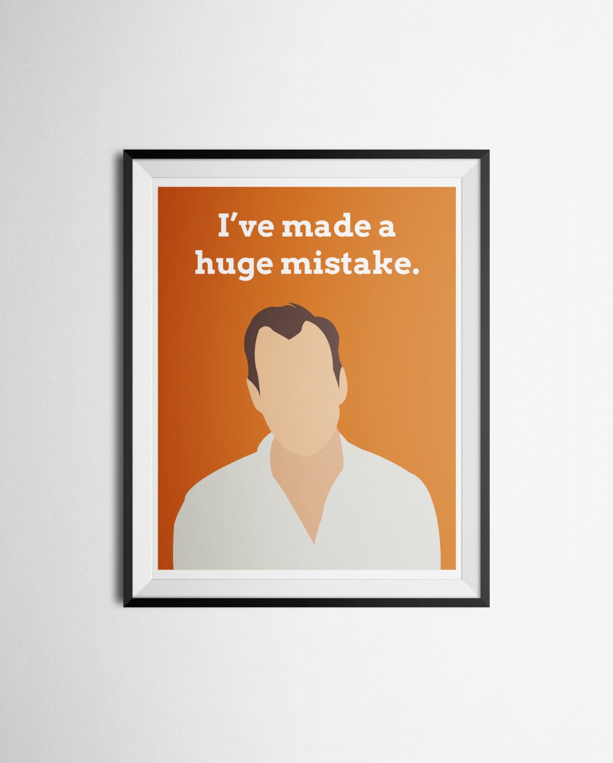 Arrested Development Gob Bluth I've Made a Huge Mistake