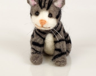 Cat Needle Felting Kit