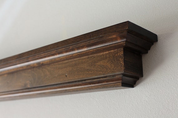  Floating Display Shelf or Fireplace Mantel- Lengths of 36, 48, 60, or