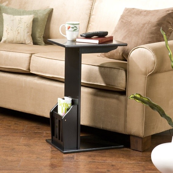 NEW Coffee End Table Magazine Rack Holder Slide by johnnycashew