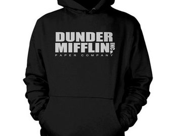 Dunder Mifflin Hoodie The Office Sweatshirt Dwight Schrute Shirt