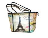 Paris Travel Bag Unique Gifts Screenprint Tote