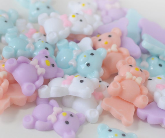 pastel teddy bear