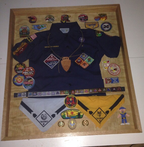 Items similar to Scout Shadow Box Display Case on Etsy