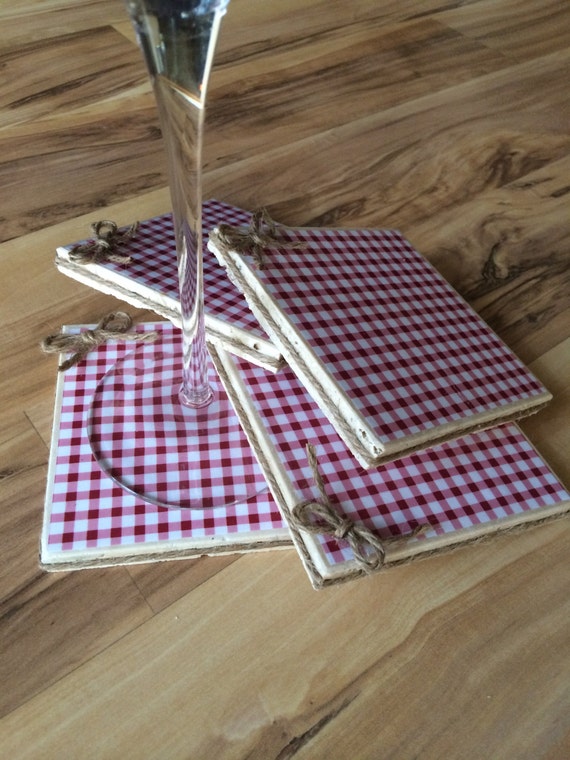 Country Girl Coasters by Eladore on Etsy