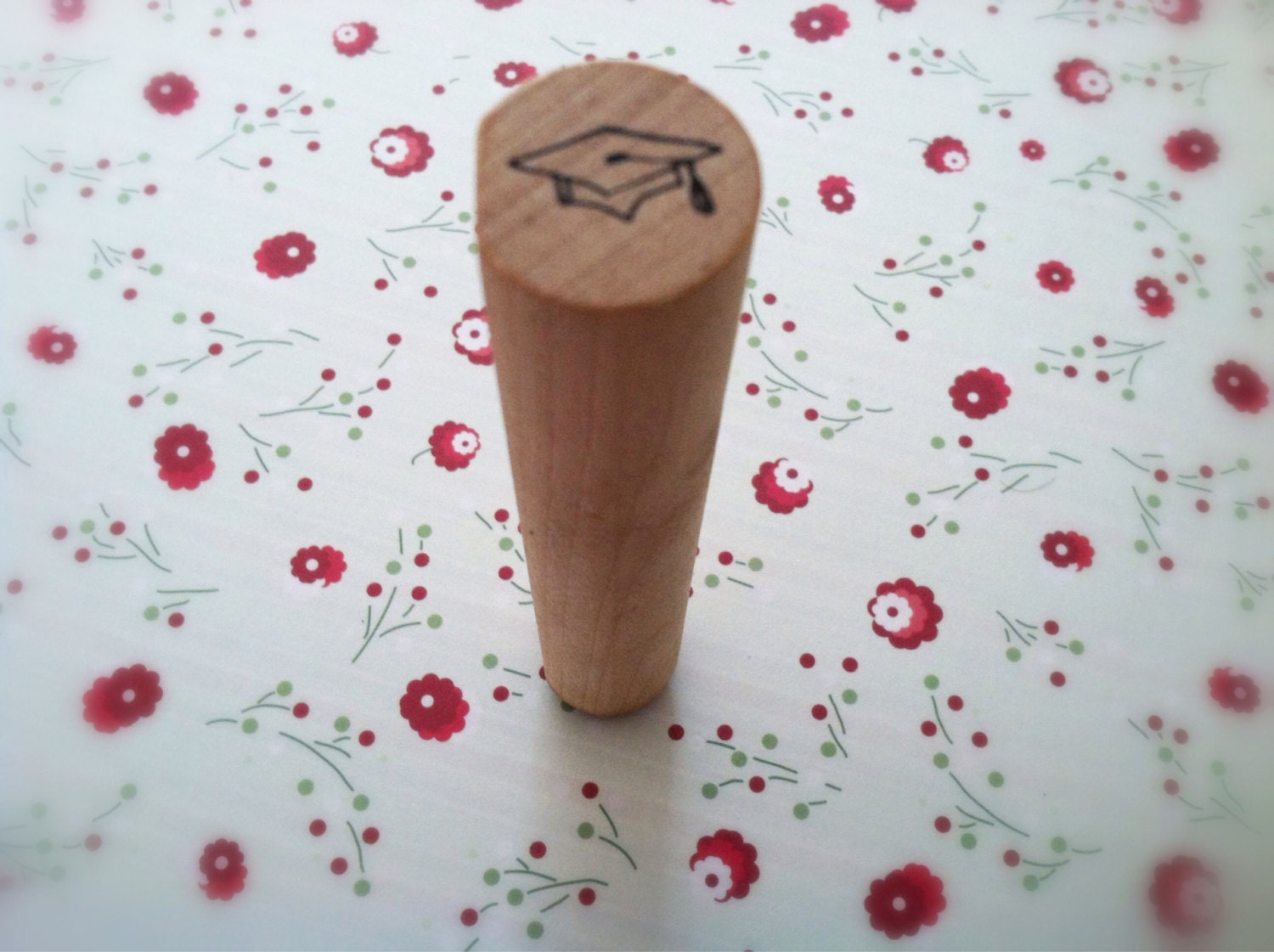 Diploma Rubber Stamp/ Graduation by HiddenDiscovery on Etsy