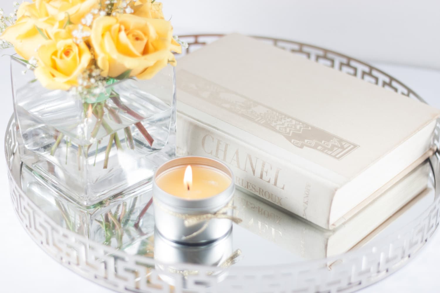 Chanel No. 5 Fragrance Inspired Scented Candle 'Fifth