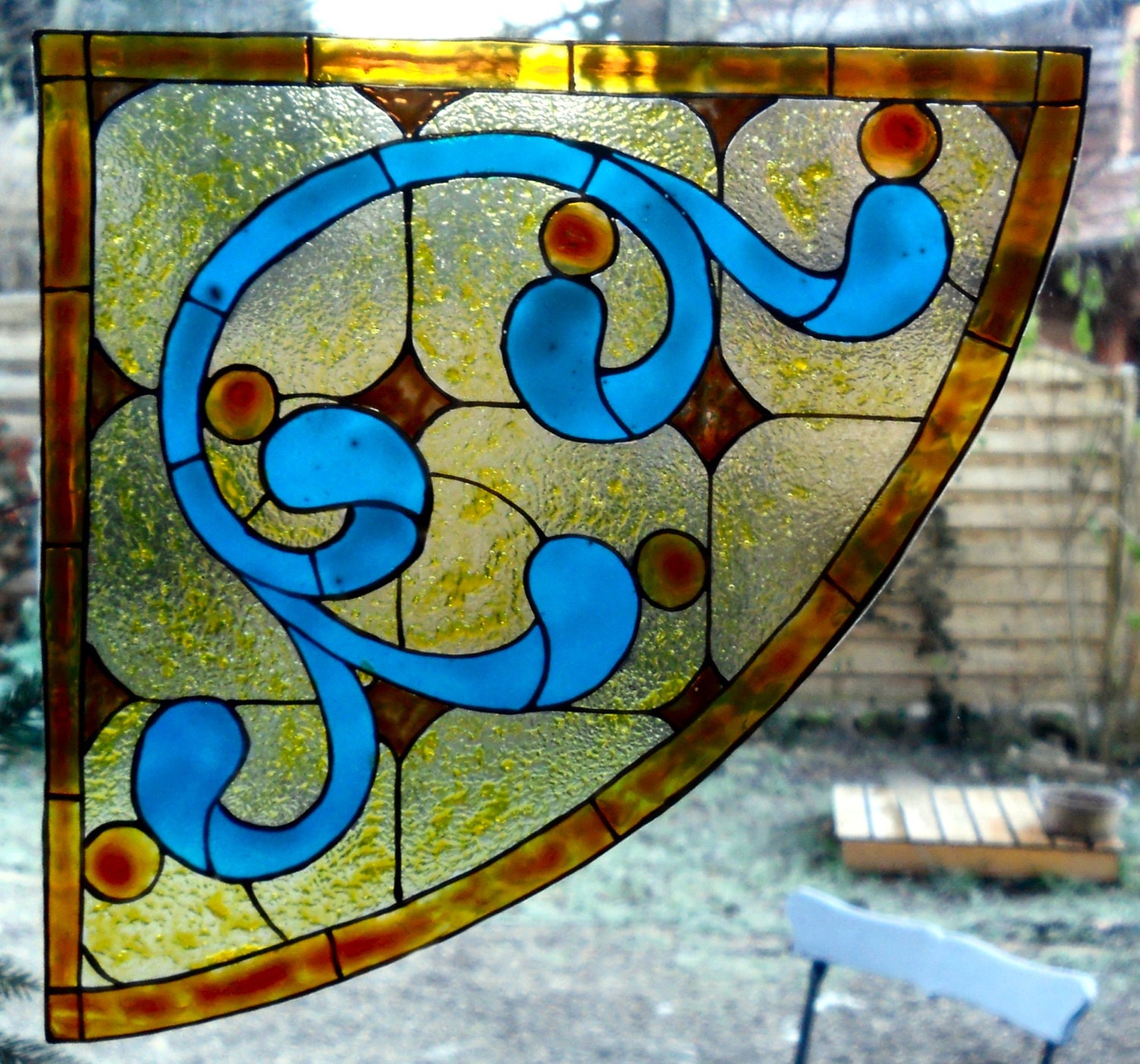How To Make Stained Glass Window Stickers At Melinda Parsons Blog