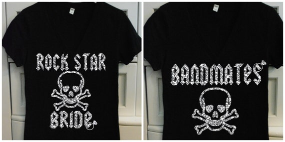 ROCK STAR STATUS Bridal Shirts