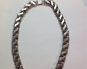 Heavy vintage sterling silver chain 1960's