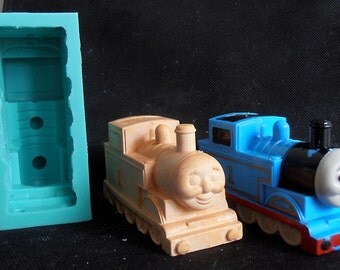 Silicone Mould THOMAS the TRAIN BIG Cake Decorating Fondant / fimo mold