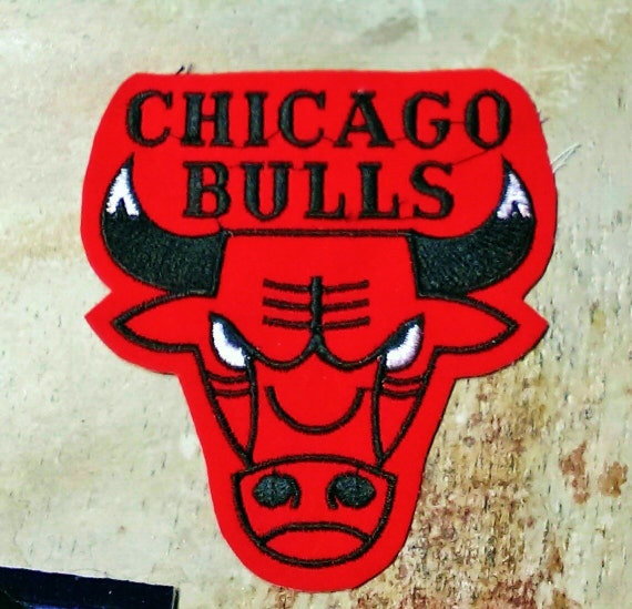 Items similar to Vintage 1980's NBA Chicago Bulls Embroidered Patch 3 1 ...