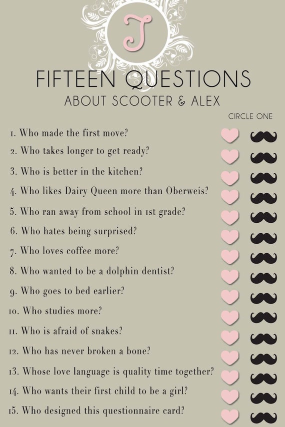 bridal hair questionnaire