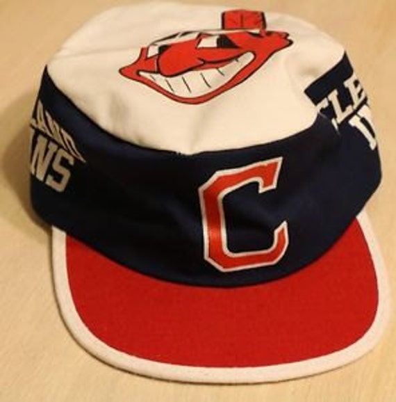 retro cleveland indians hat