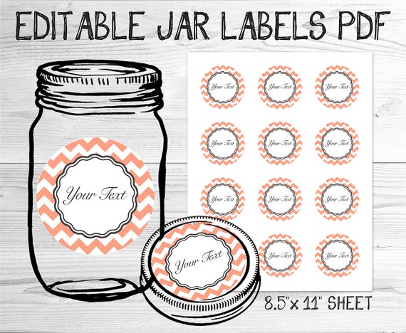 Editable Printable Jar Labels | unavailable listing on etsy Editable Printable Jar Labels | unavailable listing on etsy