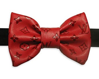 Louis Vuitton Red Bow Tie