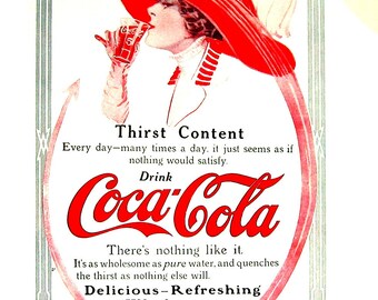 Vintage coke ad | Etsy